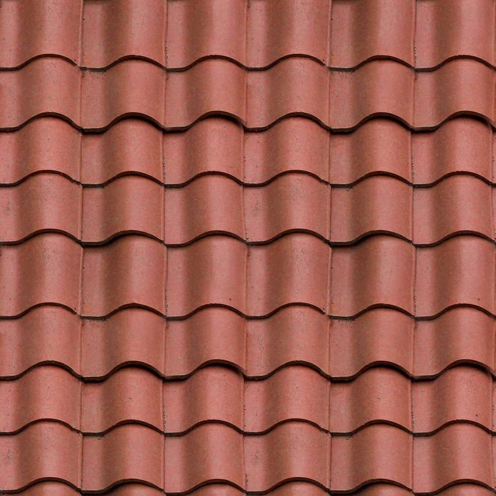 Painted pottery tile