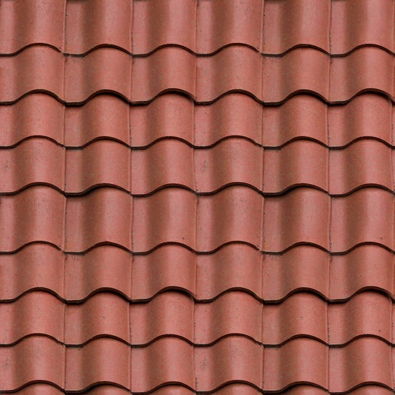 Painted Pottery Tile 3D Model in Earth Color