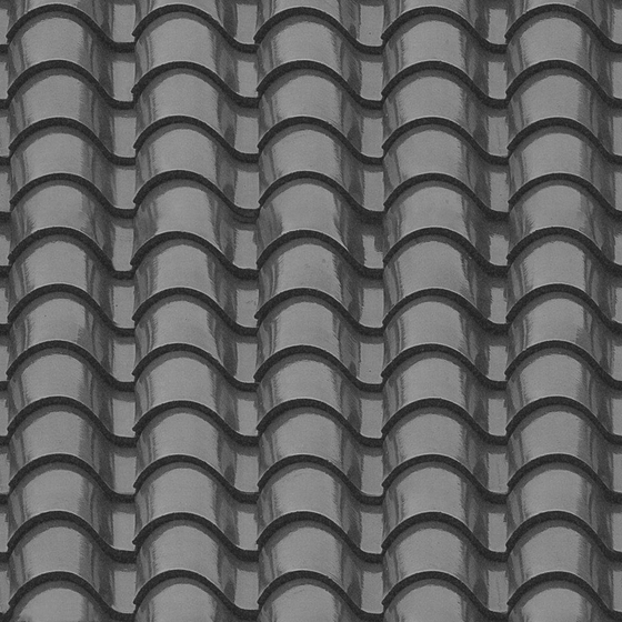 Gray Painted Pottery Tile for Unique Interiors