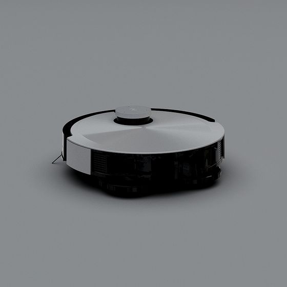 Smart Robotic Vacuum Cleaner 3D Model