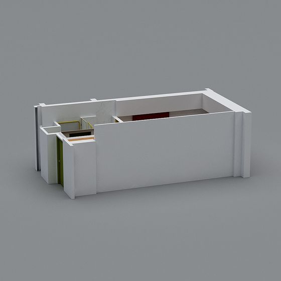Urban Loft 3D model - Modern Minimalist Design