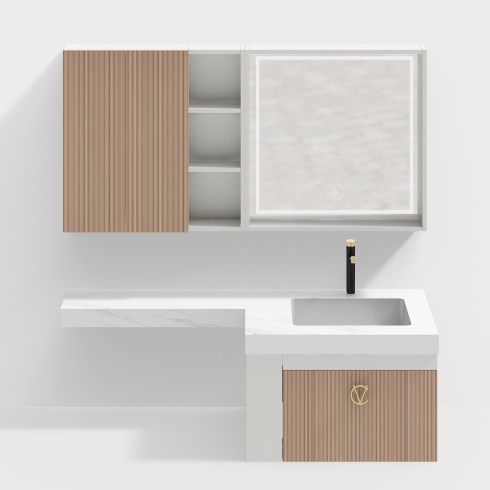 Daqin 衛生陶器 - 非標準のカスタマイズ - バスルーム キャビネット