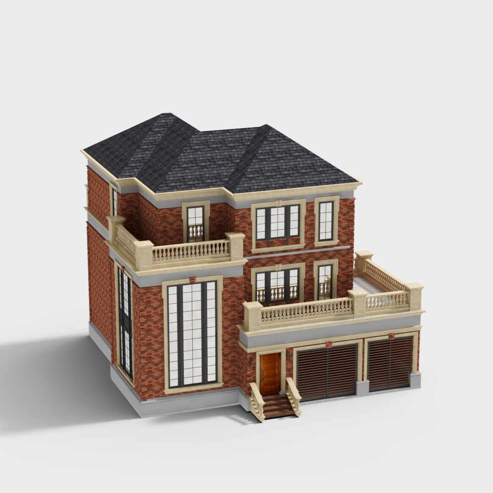 Simple European Villa