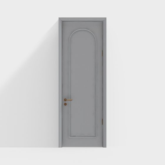 Arched Door 3D Model