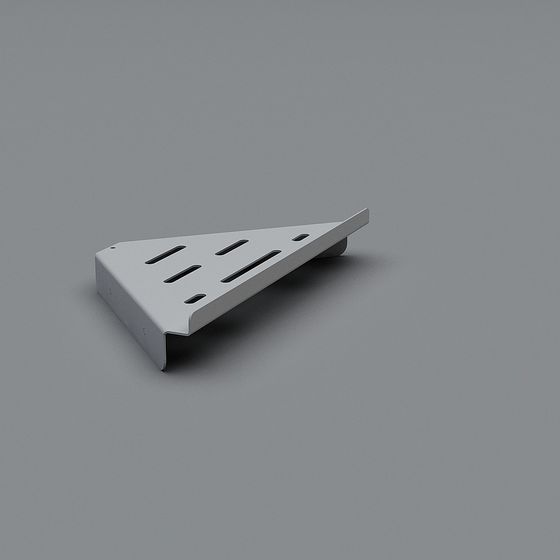 Geometric Triangle Metal Stand 3D model