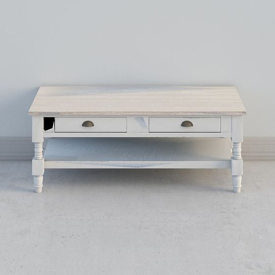 Country Style Coffee Table 3D Model