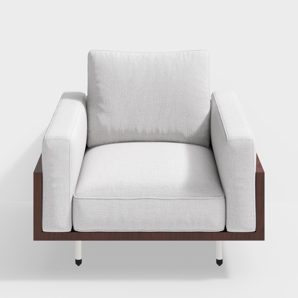 Modern Minimalist Premium Series CLJ-CX-CM2210-B Single Sofa