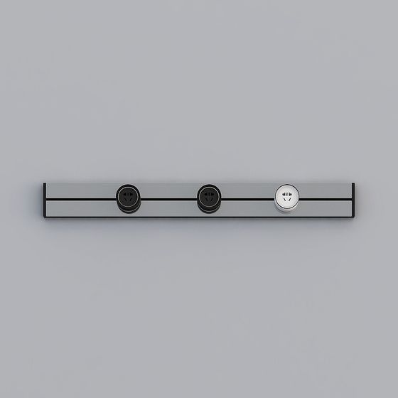 City Socket 3D model for Contemporary Spaces