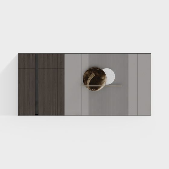 Urban Elegance Wall Shelf 3D model