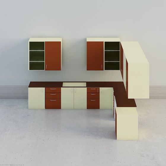 Urban Storage Cabinet 3D model