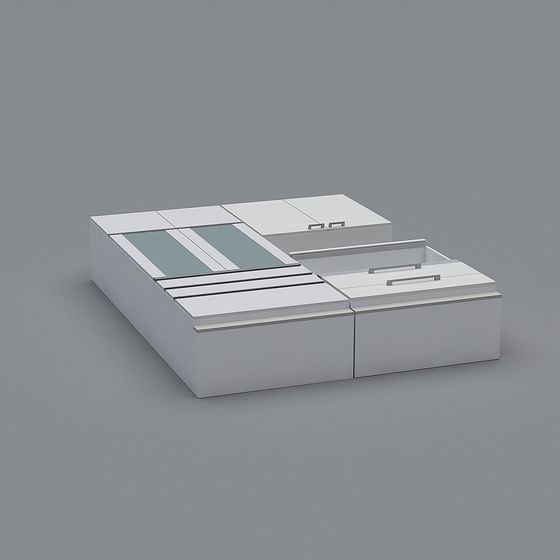 City Window Low-Poly 3D model