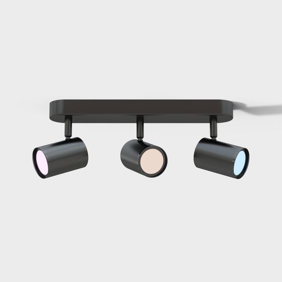 Urban Glow 3D model - Futuristic Track Light Design