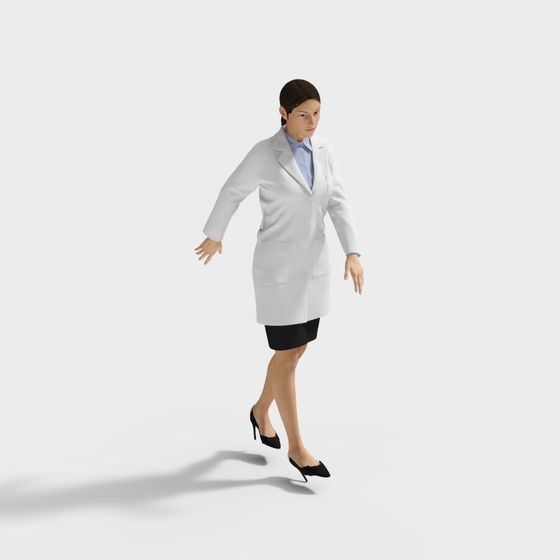 Laboratory Assistant 3D Model