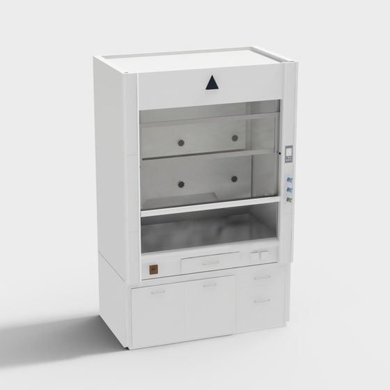 Laboratory Fume Hood 3D model