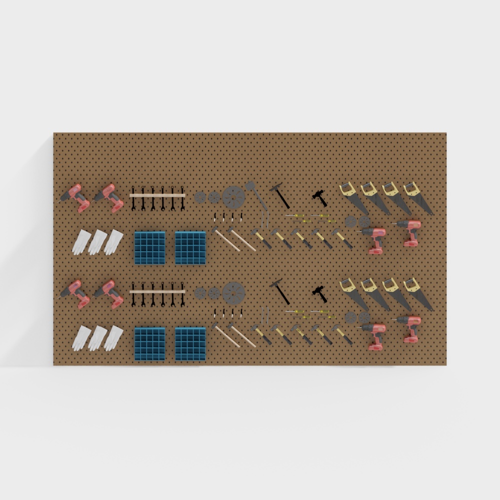 Woodworking room background wall