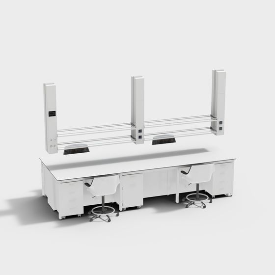 Laboratory Workstation 3D model