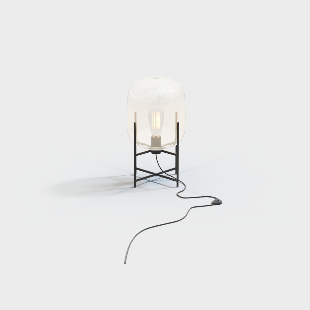 모던 램프_B1 테이블 램프_K6648-T_H450 블루