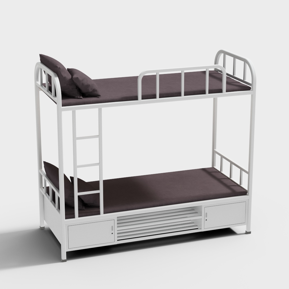 Dormitory with bunk beds