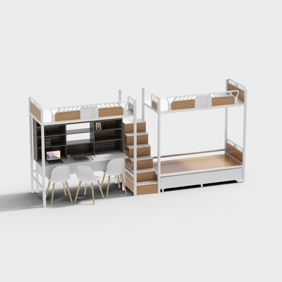 Dormitorio con Letti a Castello