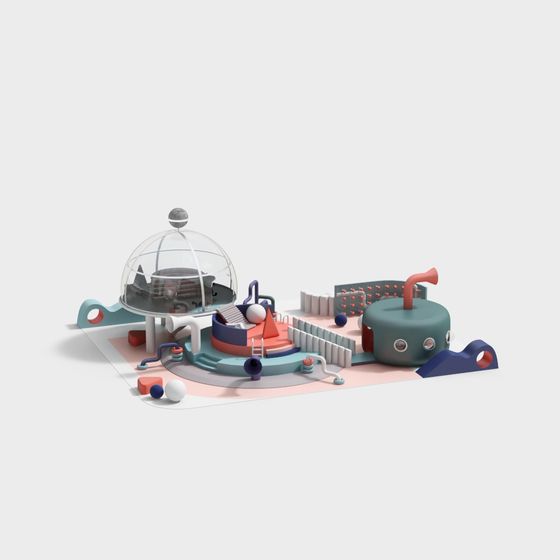 Playground Odyssey 3D model