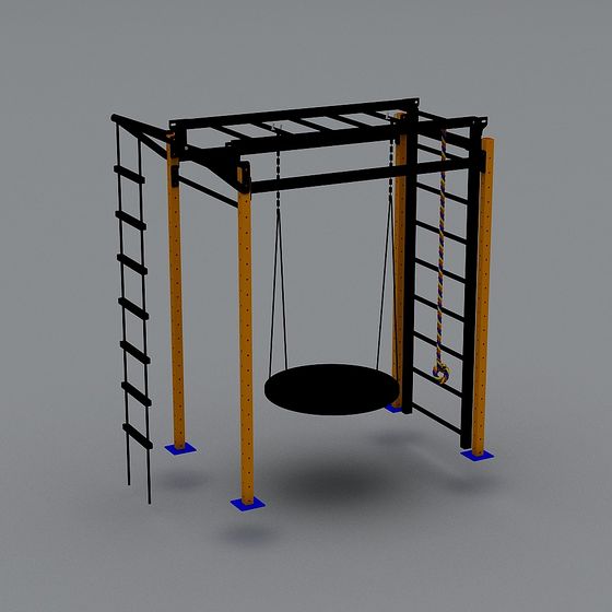 Gymnastics Playset 3D Model