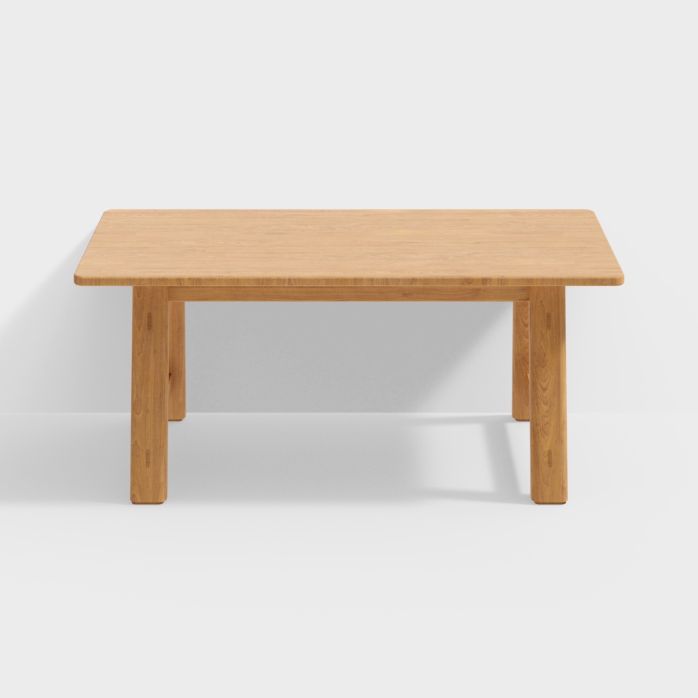 Van House Furniture - Dun Dun Dining Table - 1800 Model - Cherry Wood