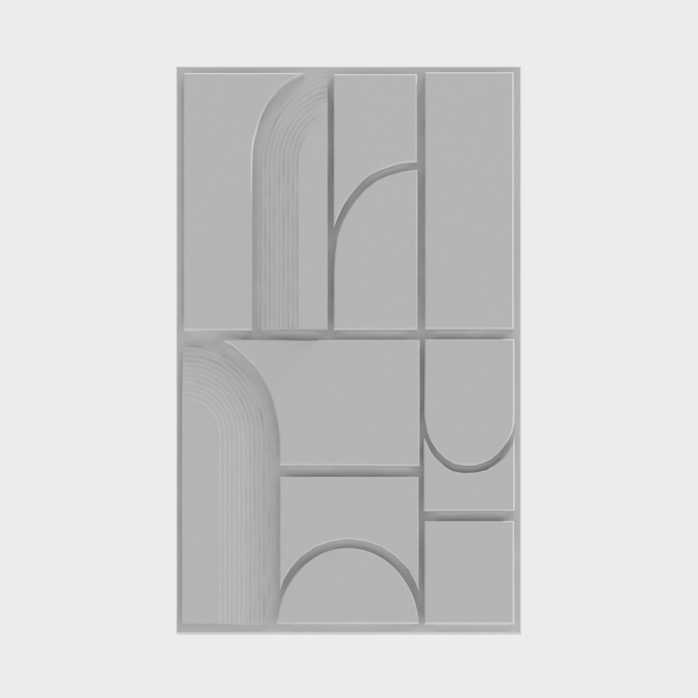 Modern living room wall hangings