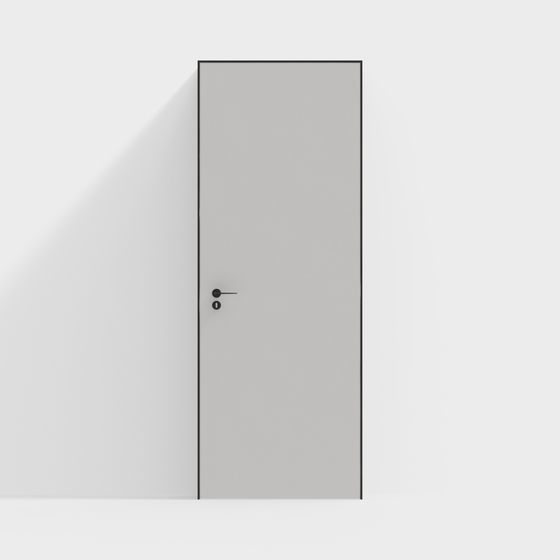 Minimalist Door 3D model