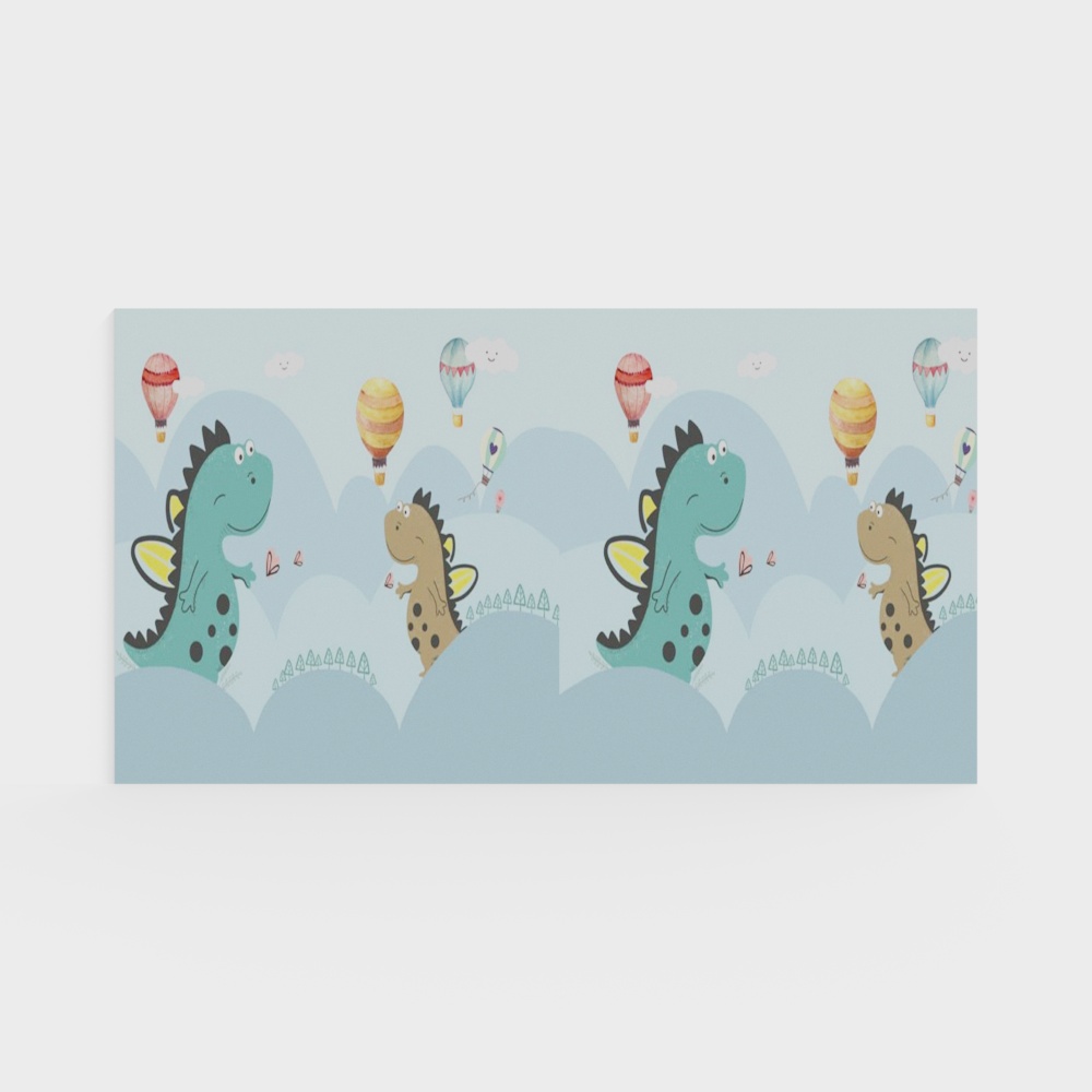 Hintergrundwand des Kinderkrankenhauses