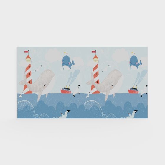 Whale Harbor Dreams 3D model