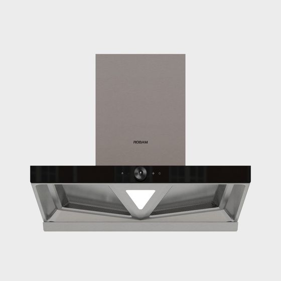 Sleek ROBAM Range Hood 3D model for Modern Kitchens