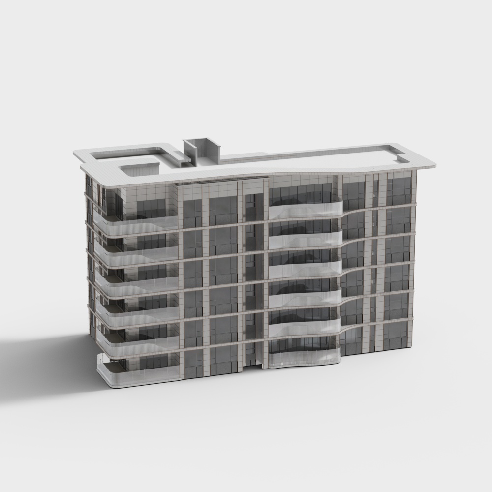 modern residential area