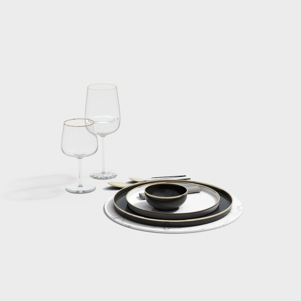 Domed restaurant tableware
