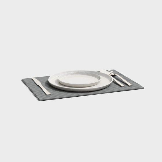 Elegant Dining Table Set 3D model