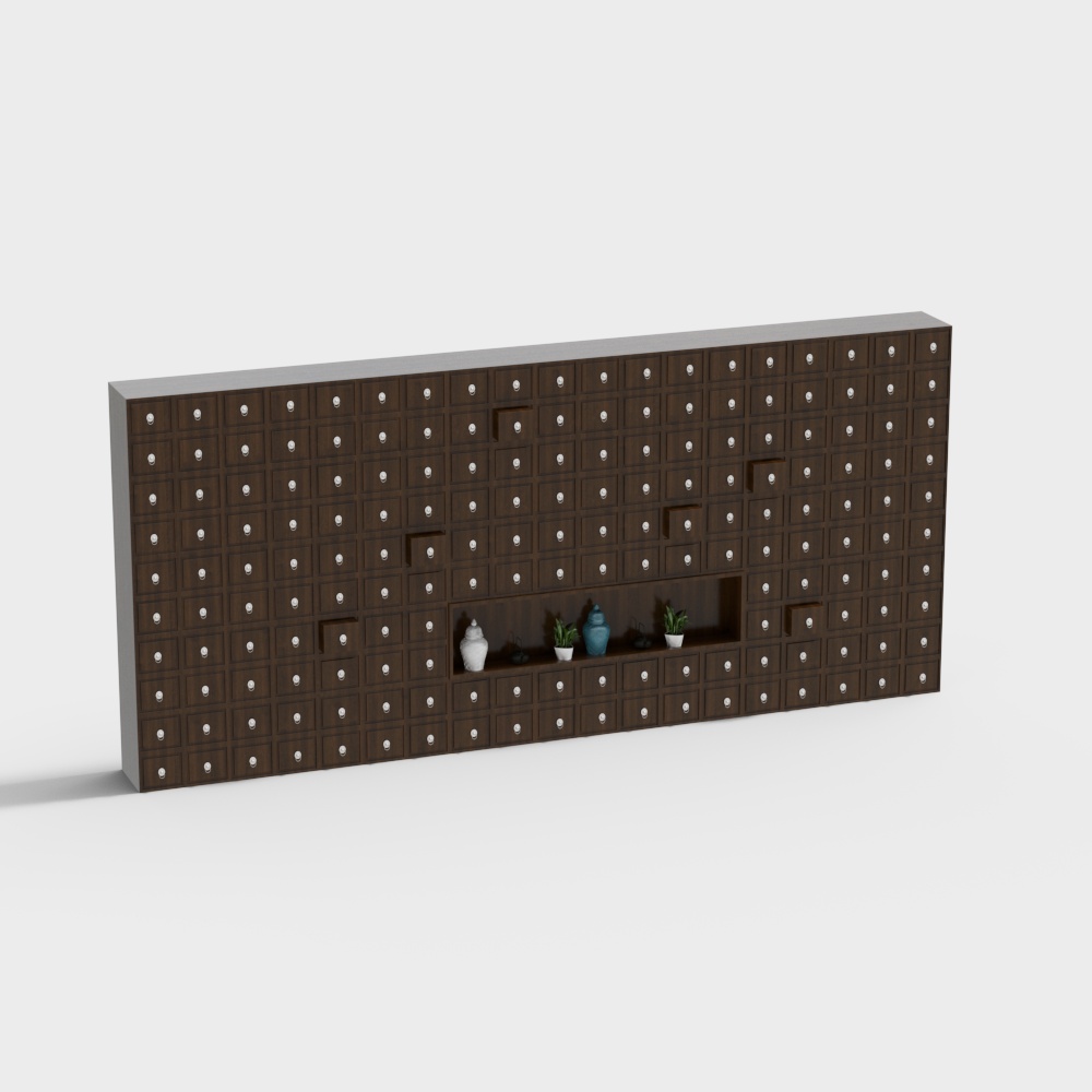 Armadio Medicina Museo di Medicina Tradizionale Cinese Apotek