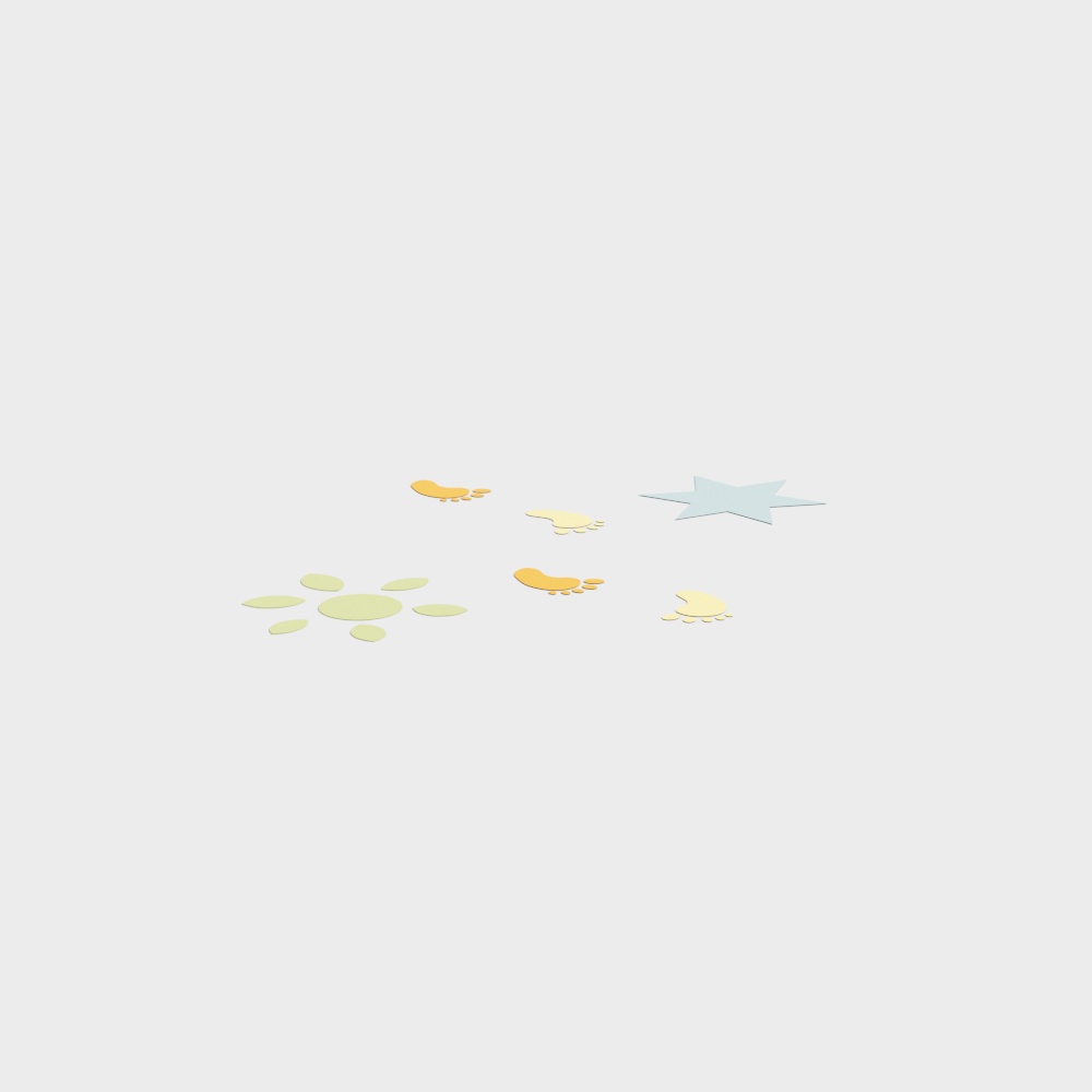 декорация пола детской больницы