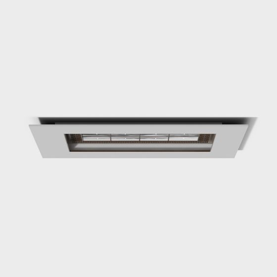 Sleek Minimalist Ceiling Light 3D model for Modern Interiors