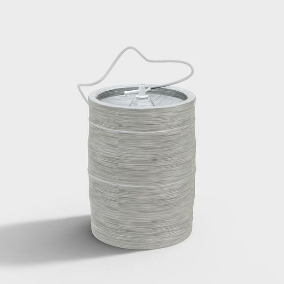 Industrial Storage Tank Low-Poly 3D model