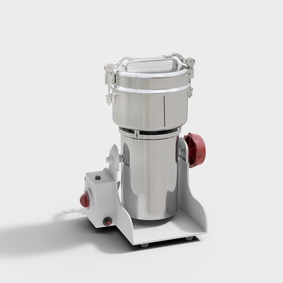 Industrial Shredder 3D model for Creative Projects