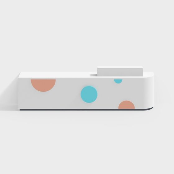 Abstract Geometric Display Stand 3D model