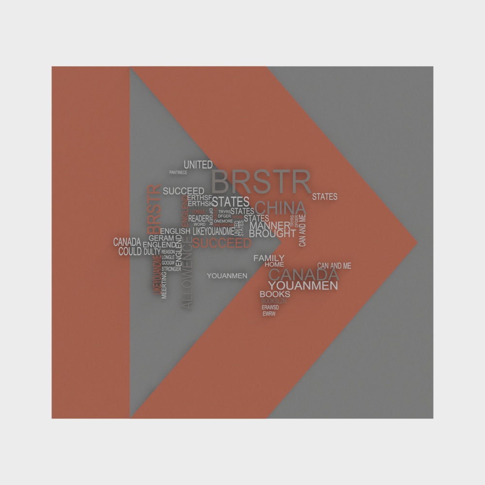 Modern office area wall sticker