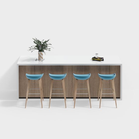 オフィスエリアの水バー椅子の組み合わせ