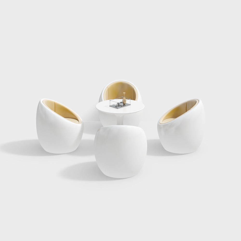 ชุดโต๊ะและเก้าอี้พักผ่อนทันสมัย