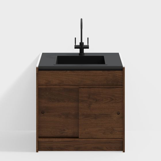 Urban Window Wash Basin 3D Model