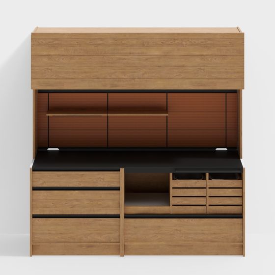 Urban Study 3D model - Low-Poly High-Detail Design