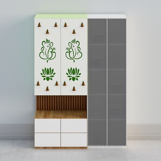 Ganesha Entryway Cabinet 3D model