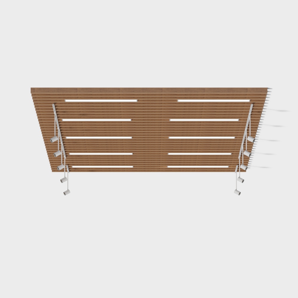 Convenience store ceiling