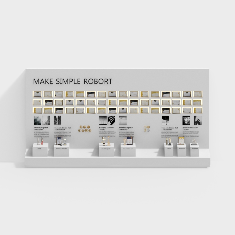 Modern background Wall