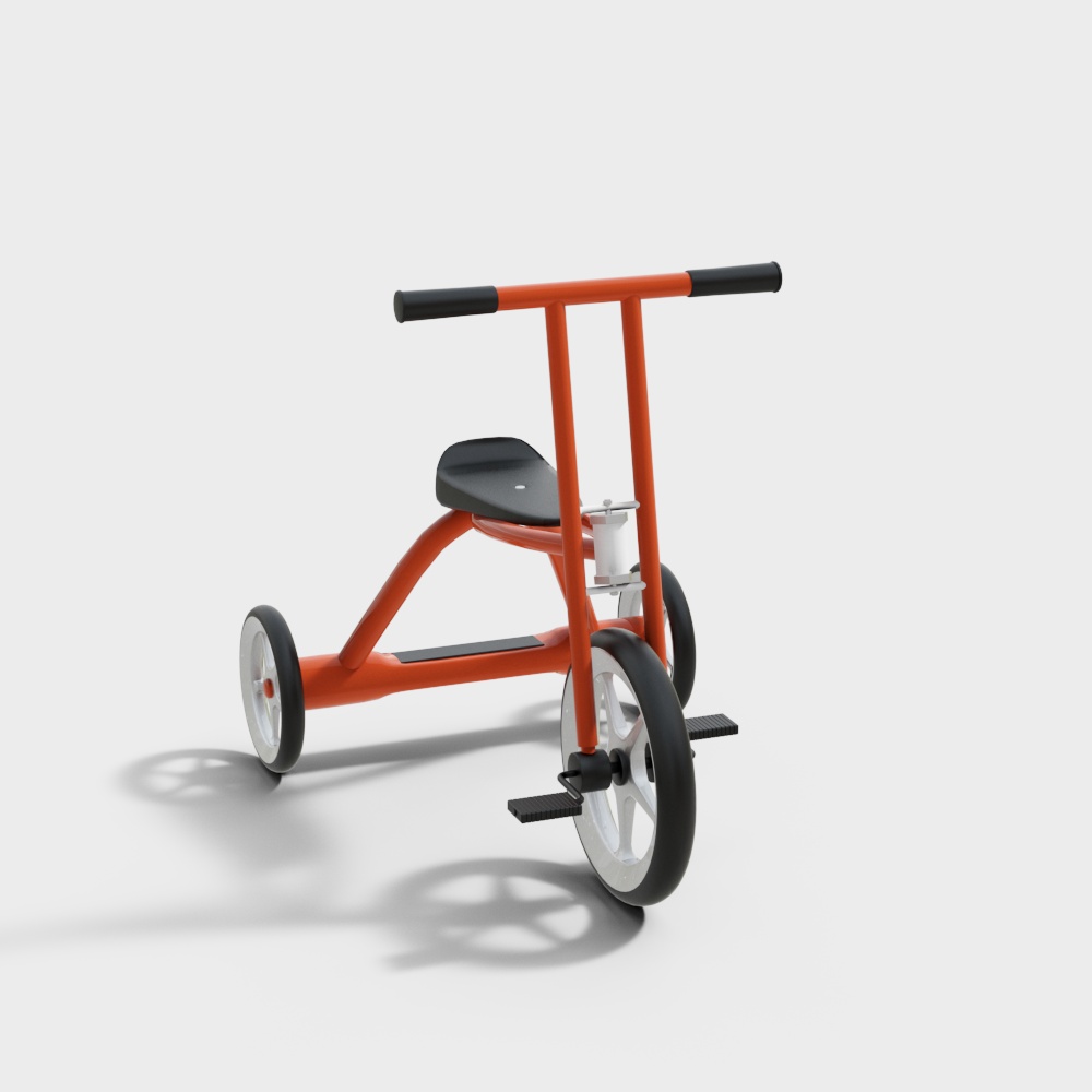 Childhood Moments Low-Poly Tricycle 3D model