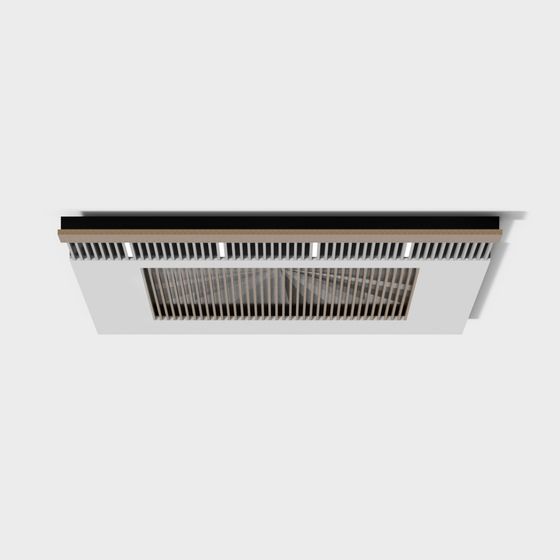 Stylish Ceiling Vent 3D model for Modern Interiors
